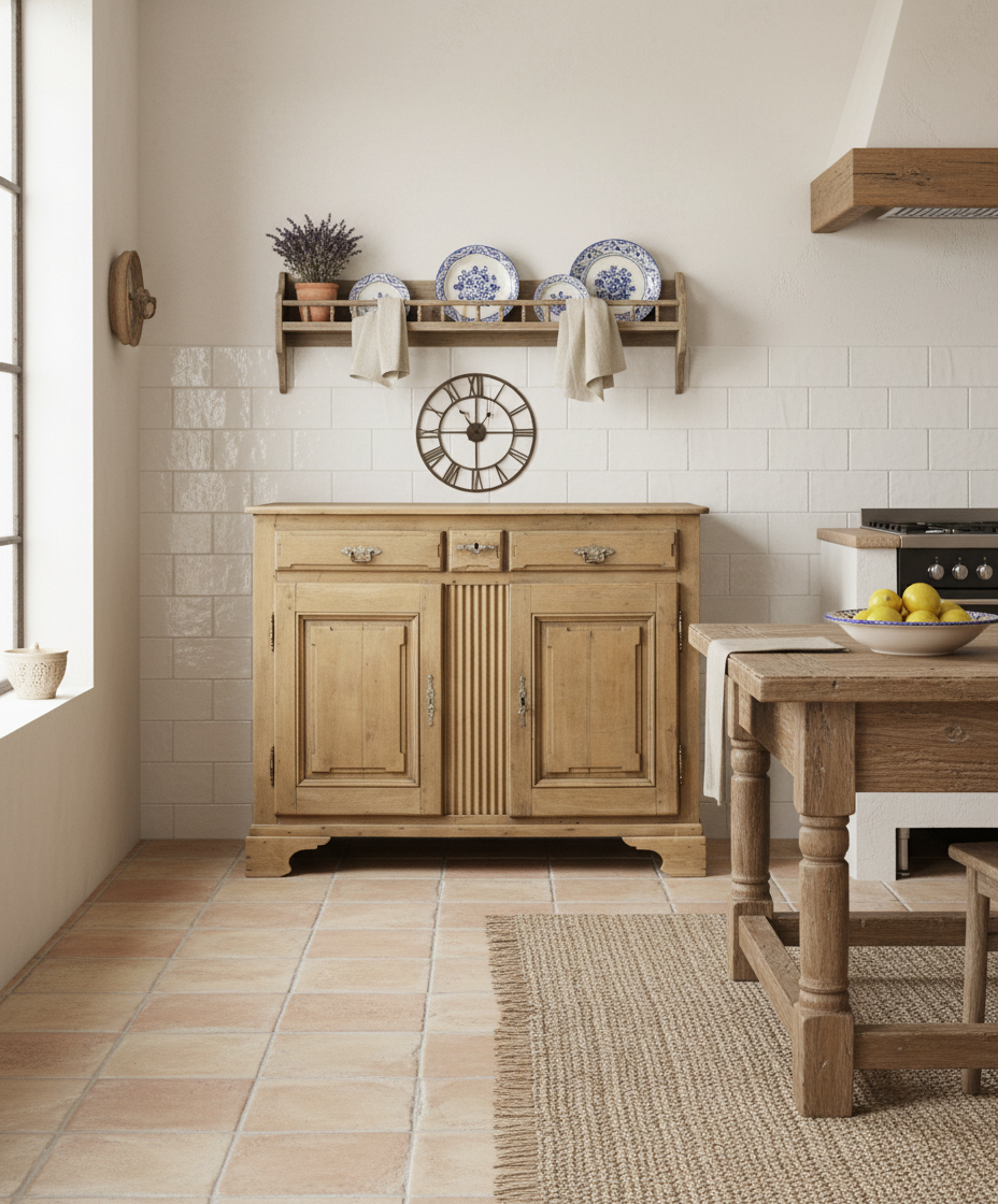 Aparador antiguo de madera