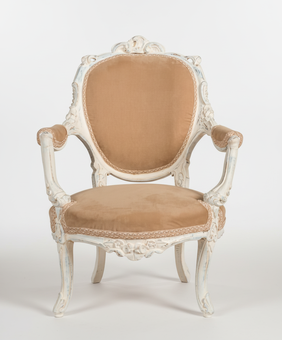 sillon antiguo luis xv frontal