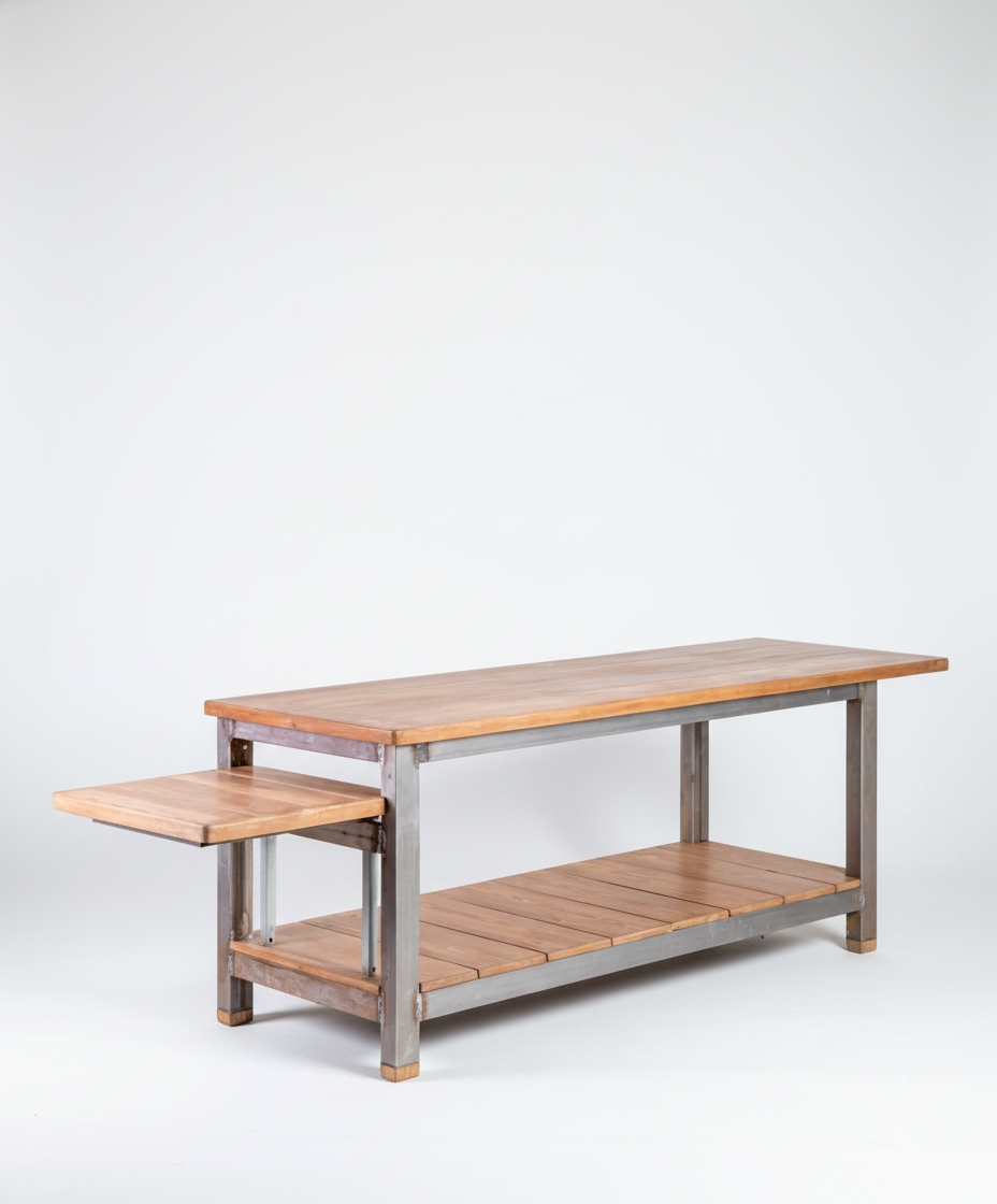 Mesa isla industrial La Hiruela