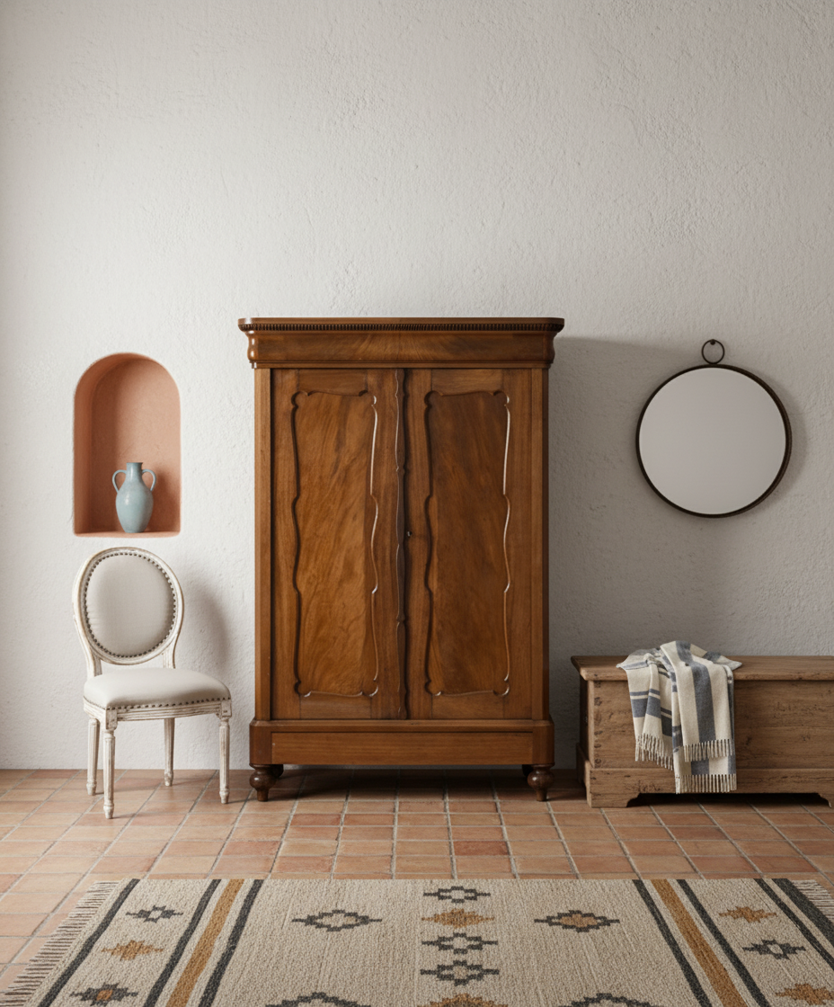 Armario antiguo de nogal