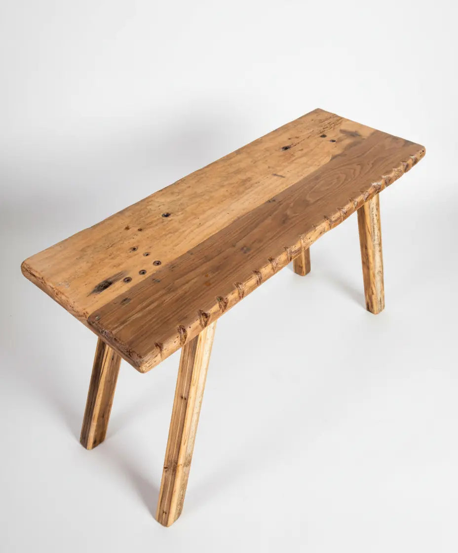 mesa auxiliar rustica o consola
