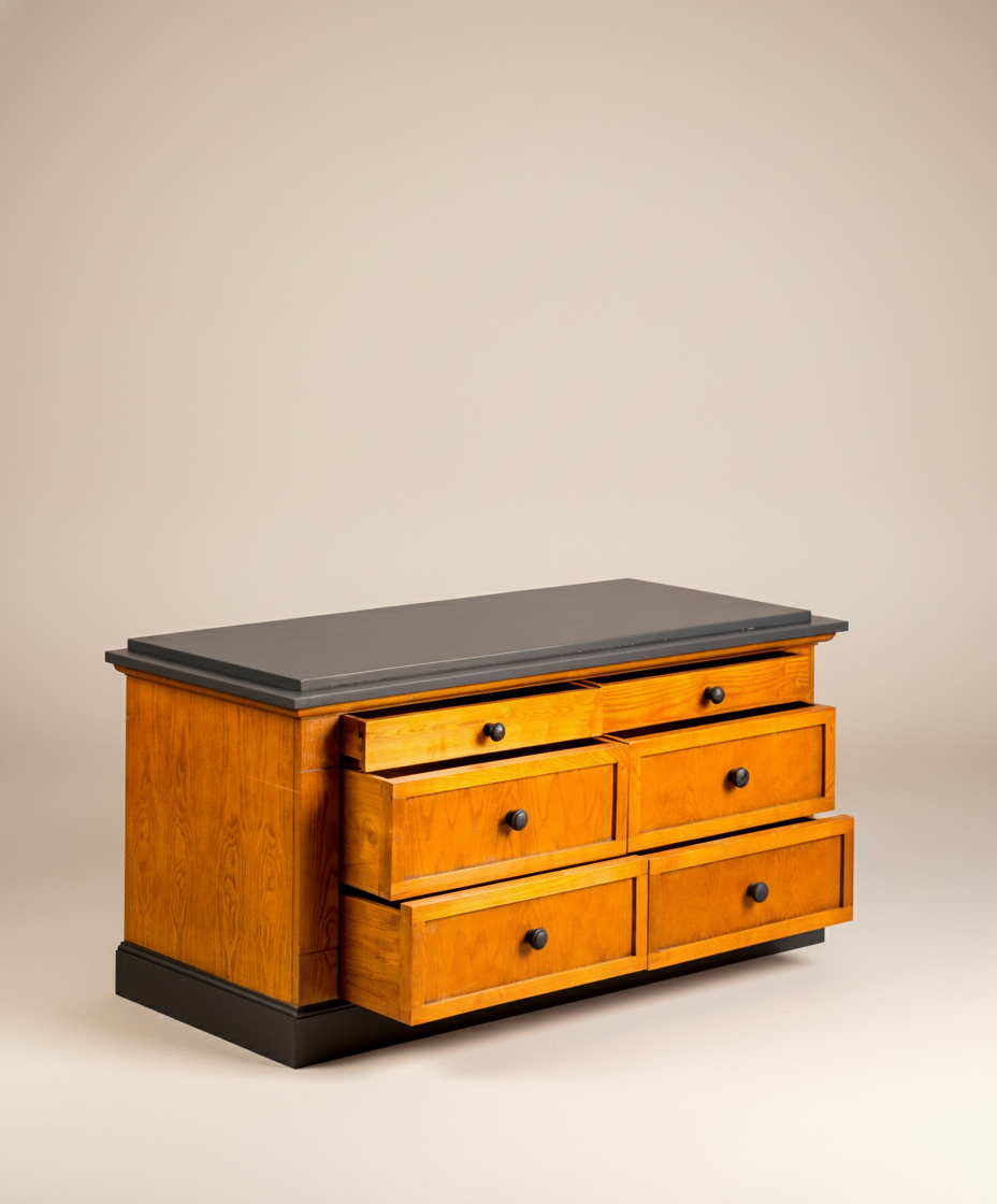 Mueble auxiliar de madera Cassian