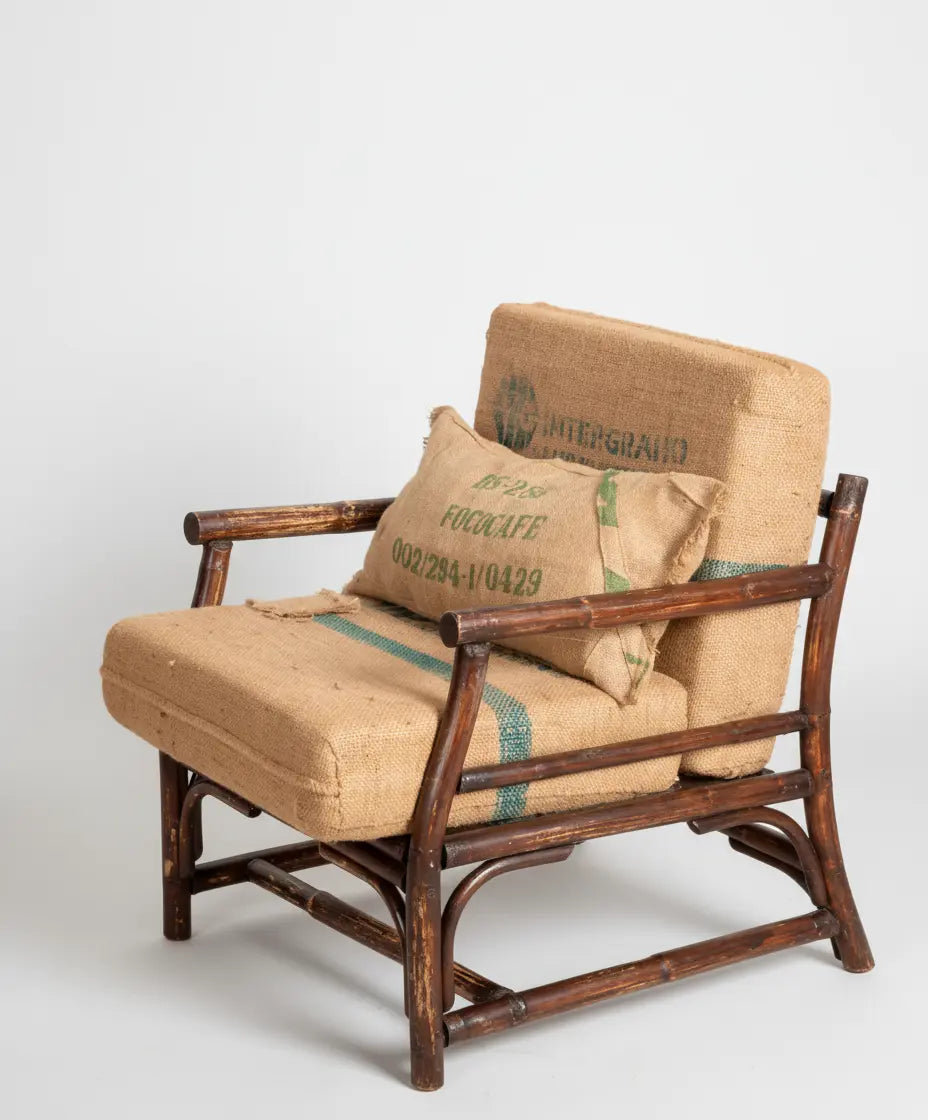 Sillón de jardín bambú Marbella Antique arte y decoracion