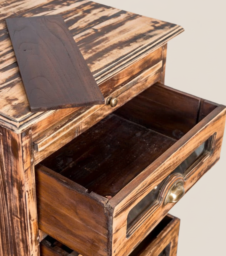 Antique Laredo filing cabinet