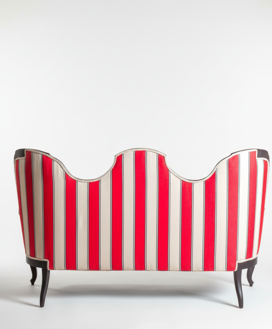 Sofá isabelino Rouge