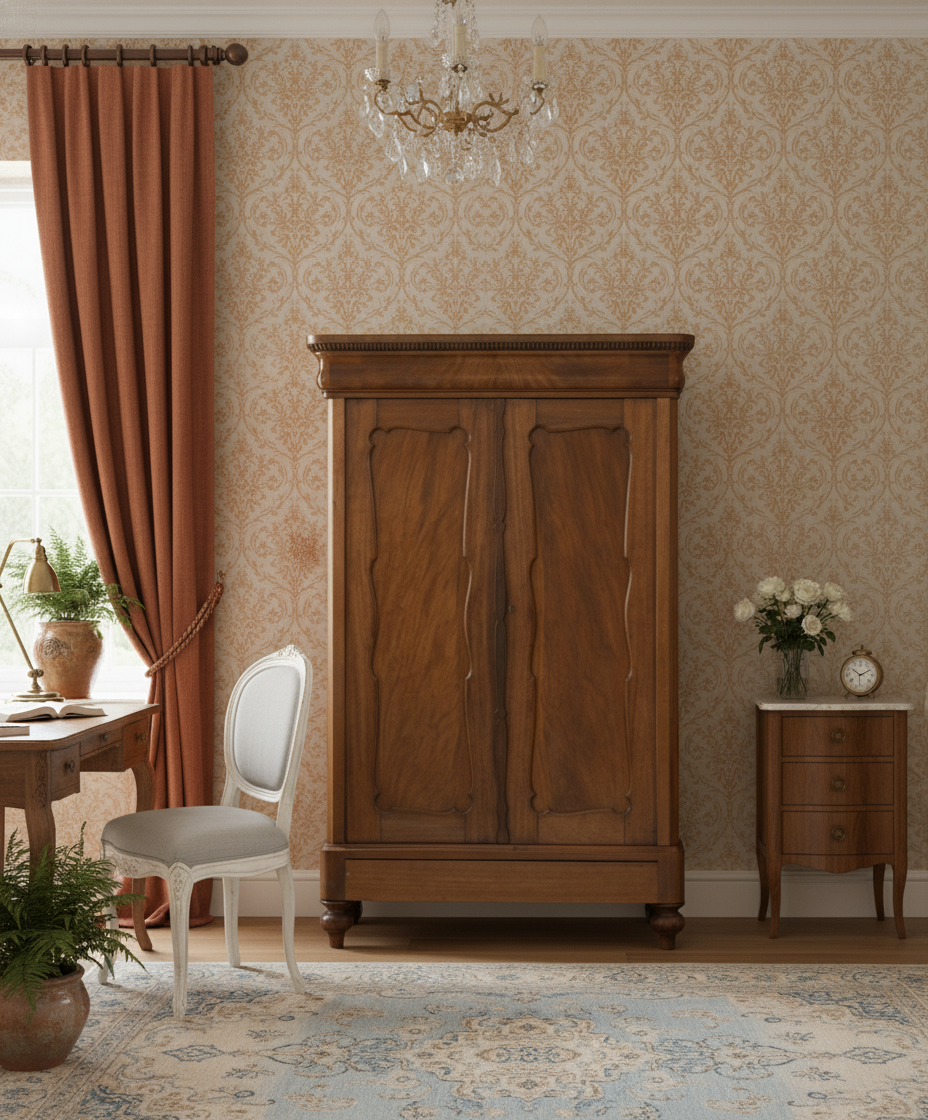 Armario antiguo de nogal