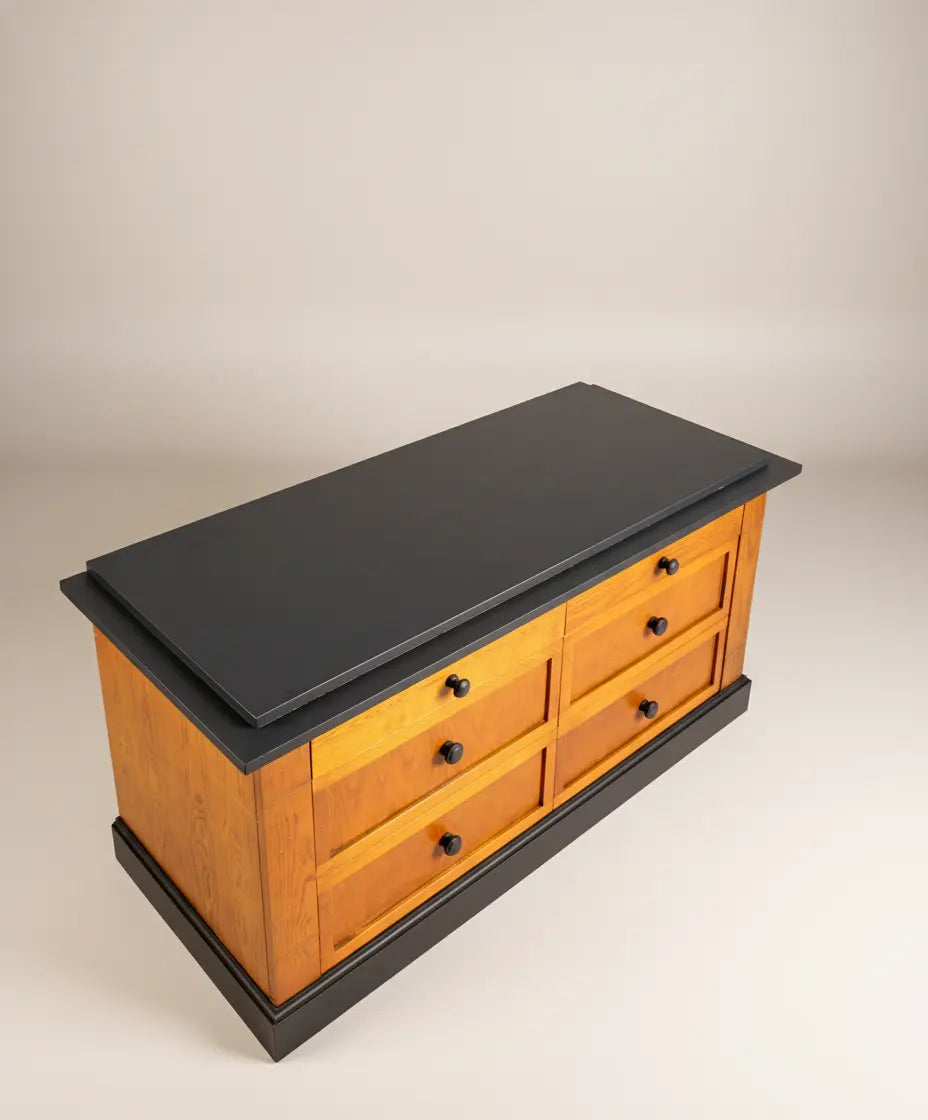 Mueble auxiliar de madera Cassian Antique arte y decoracion