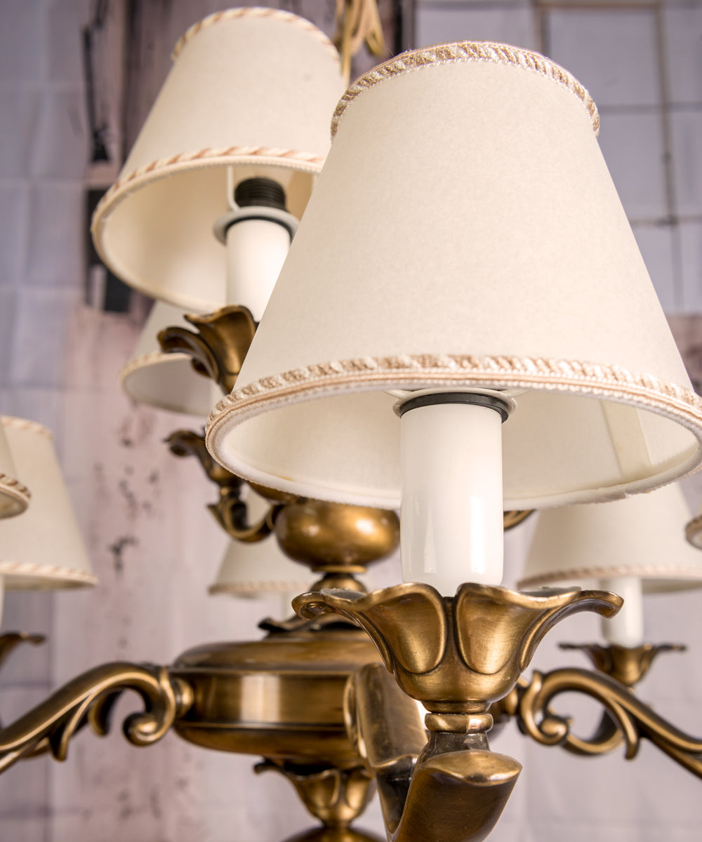 Bronze chandelier