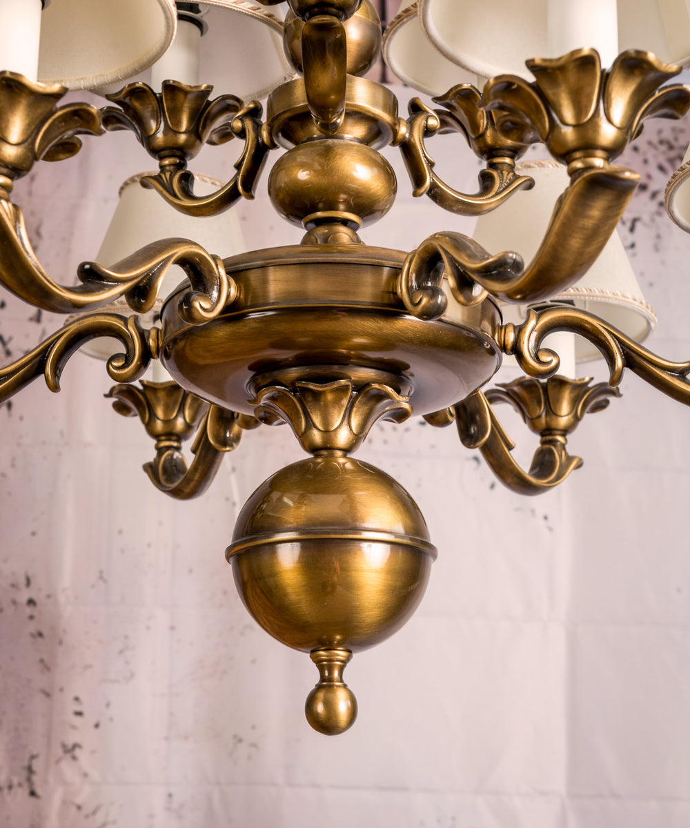Bronze chandelier
