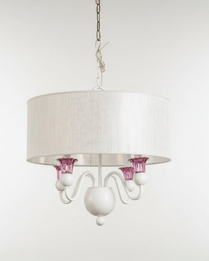 Violet ceiling lamp