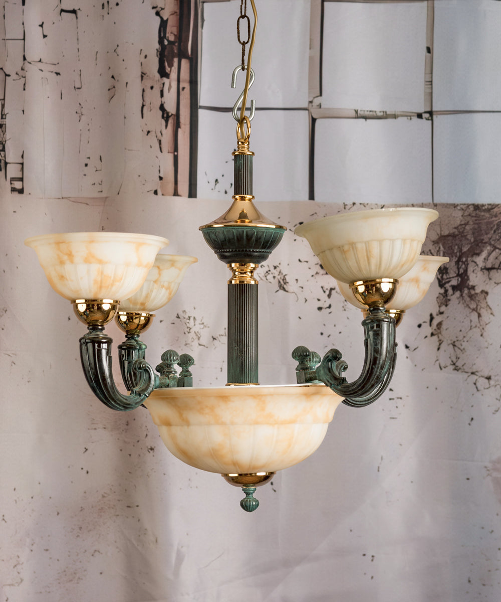 Lemans bronze lamp