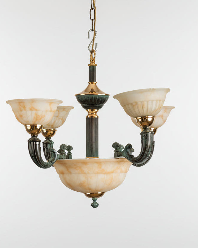 Lámpara de bronce Lemans