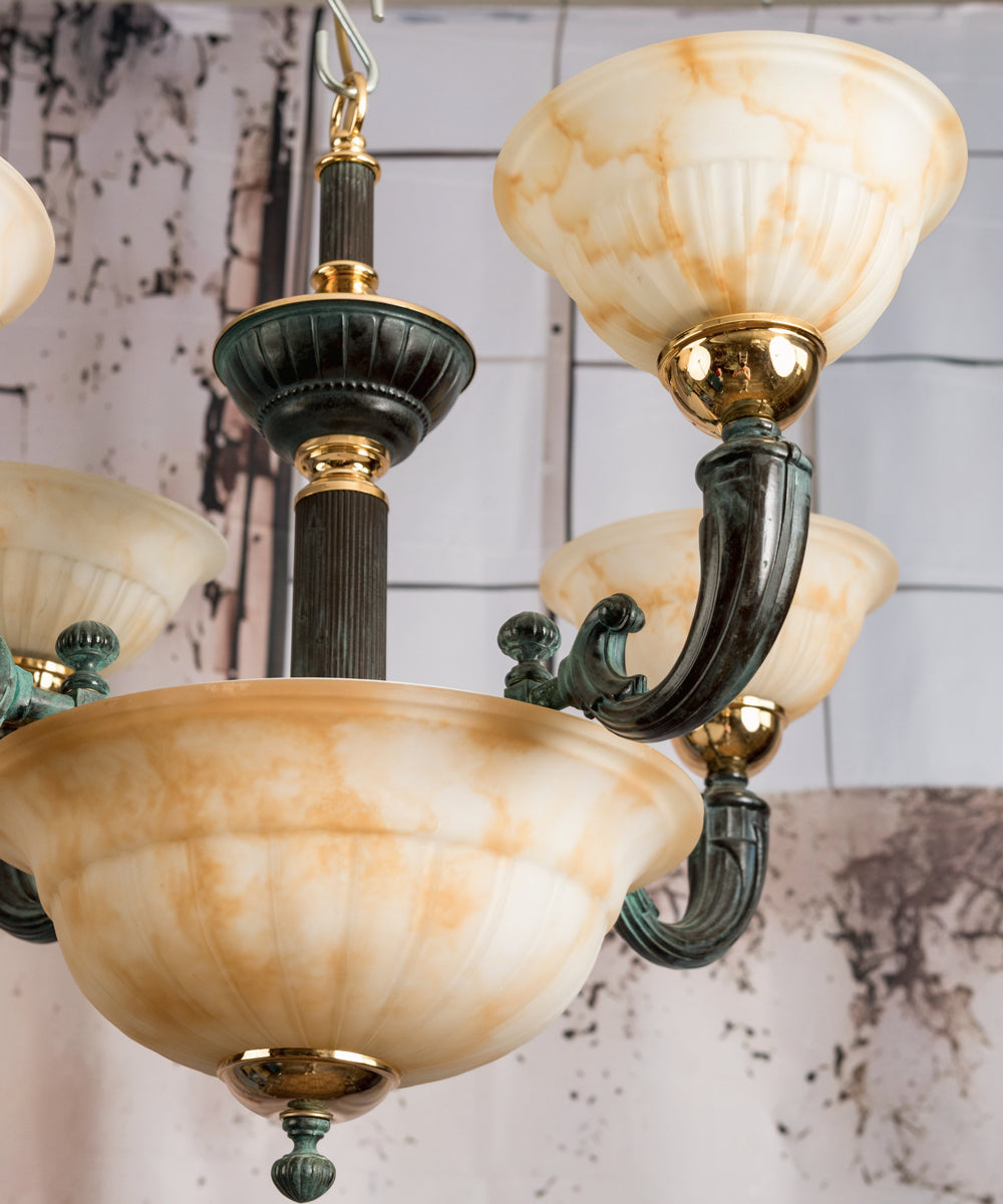 Lámpara de bronce Lemans