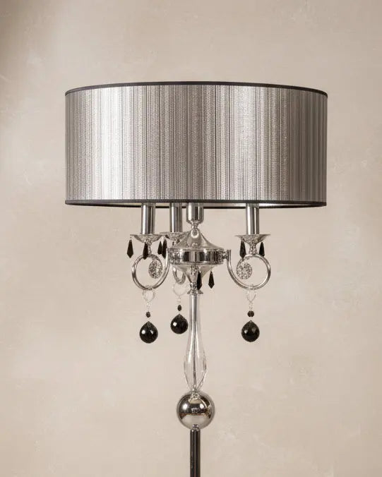 Lámpara de pie con Swarovski Antique arte y decoracion