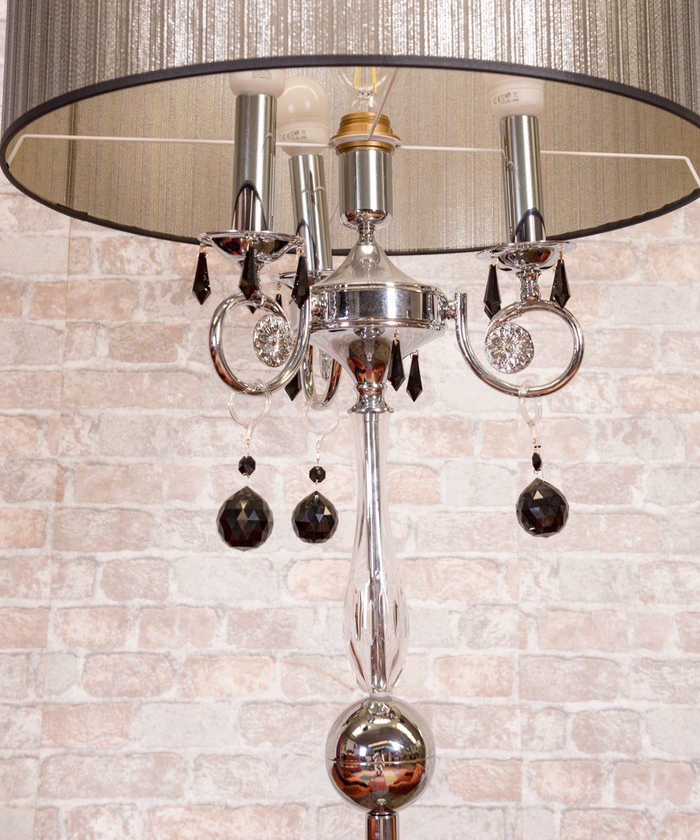 Floor lamp with Swarovski