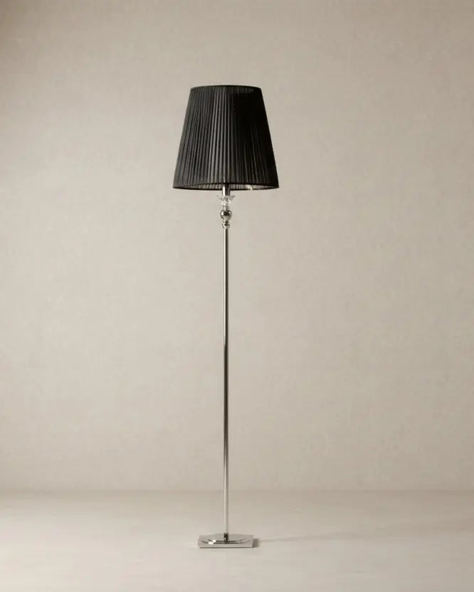 Lámpara de pie cromada Antique arte y decoracion