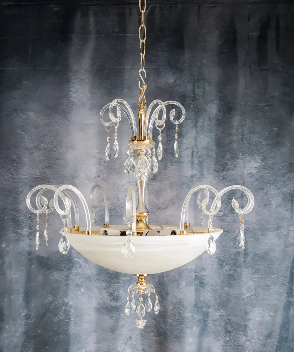 Lámpara de techo con cristal de Swarovski Antique arte y decoracion