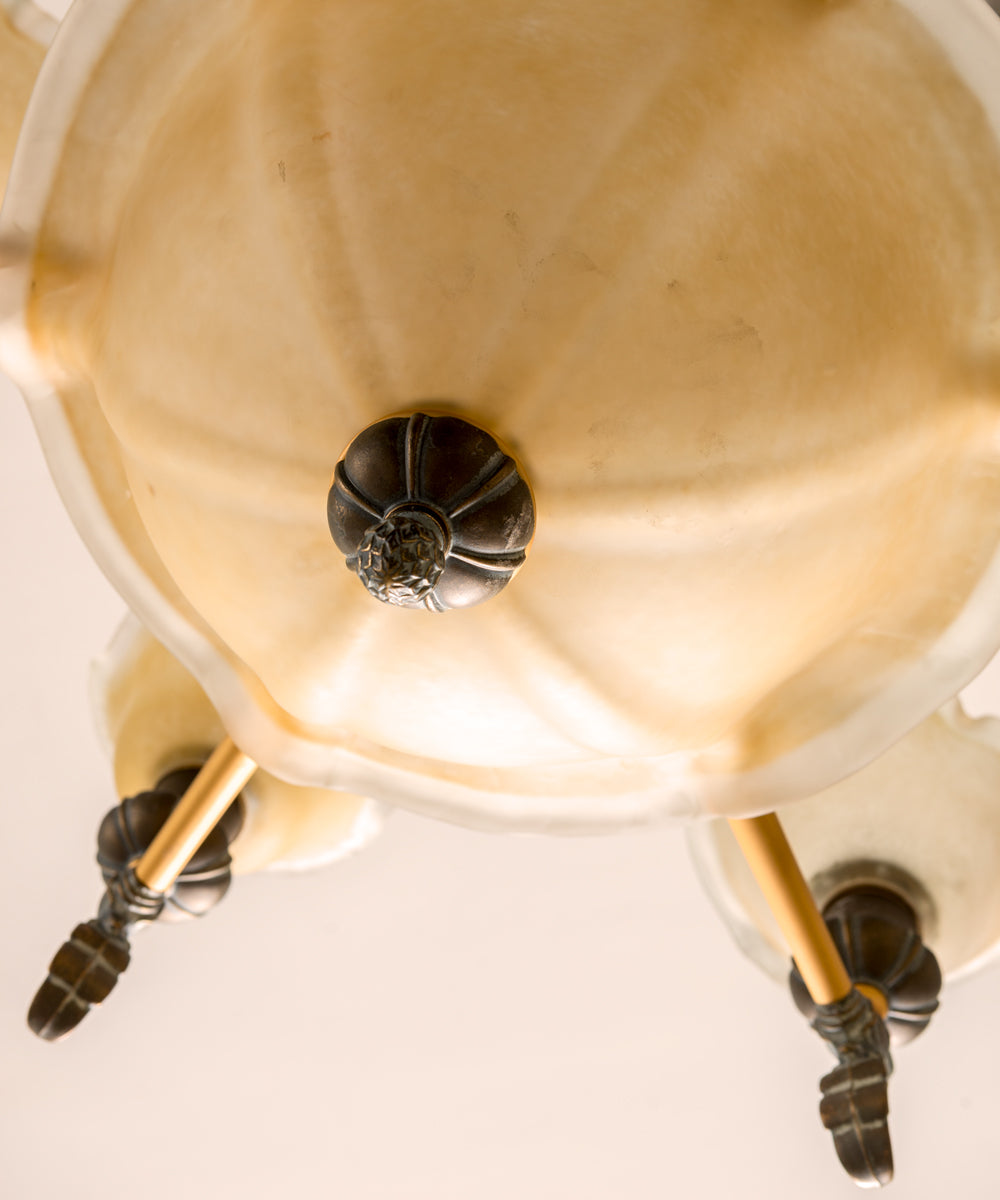 Amber ceiling lamp
