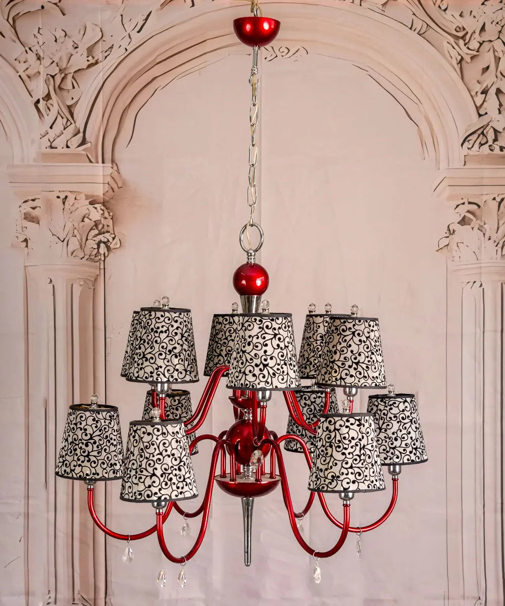 Lámpara de diseño Luxor Red Antique arte y decoracion