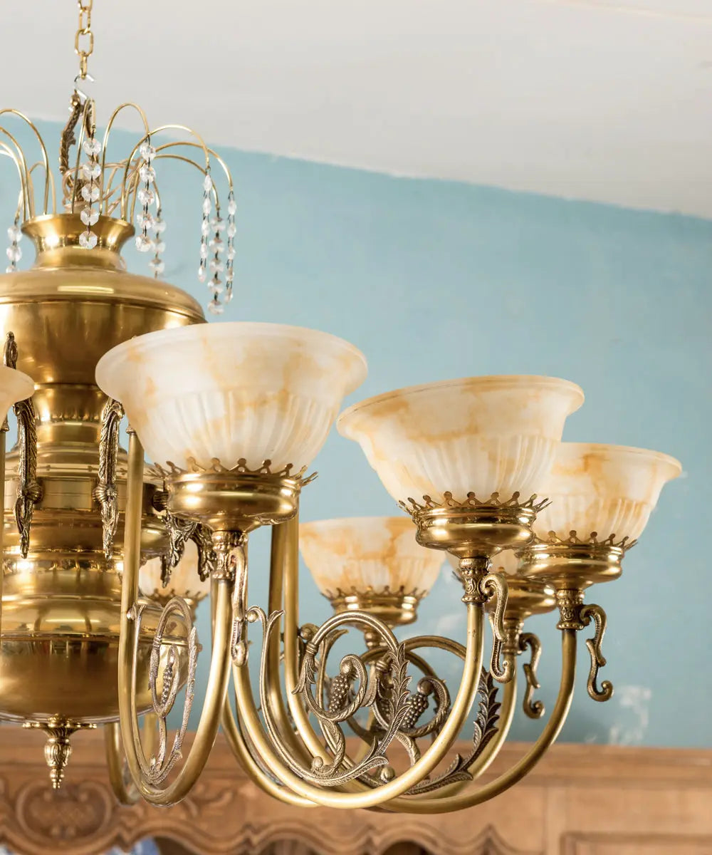 Lámpara de techo de estilo Victoriano Antique arte y decoracion