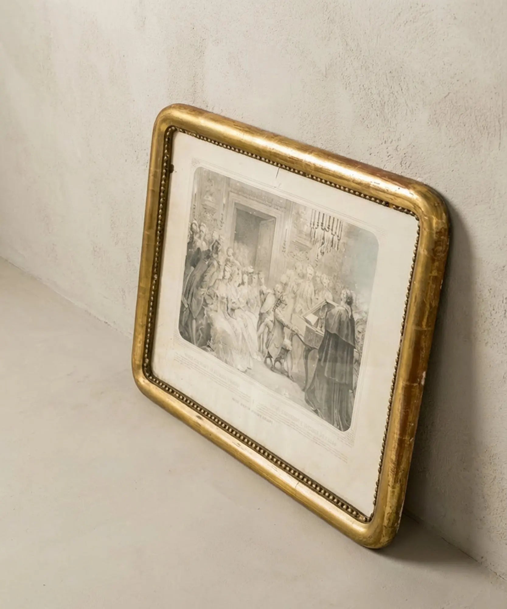 Antique Lithograph Mozart "Allegri&