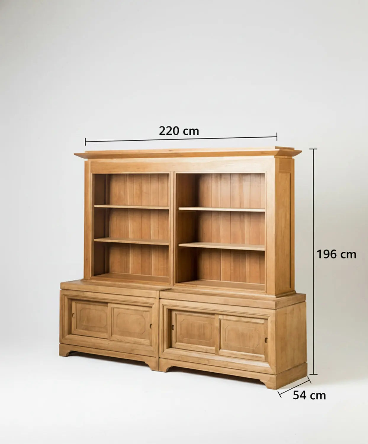 Librería de madera Atelier Antique arte y decoracion