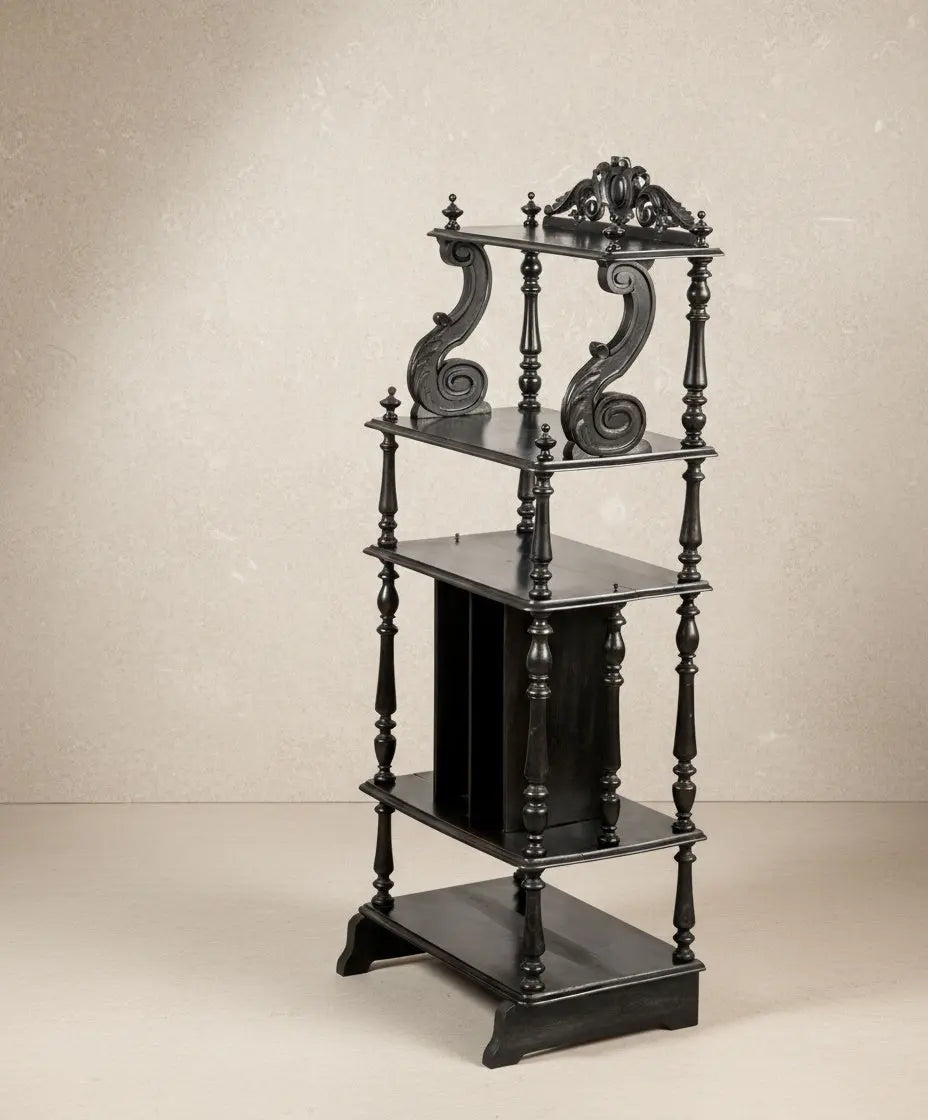 Mueble estantería abierto estilo Napoleón III Antique arte y decoracion