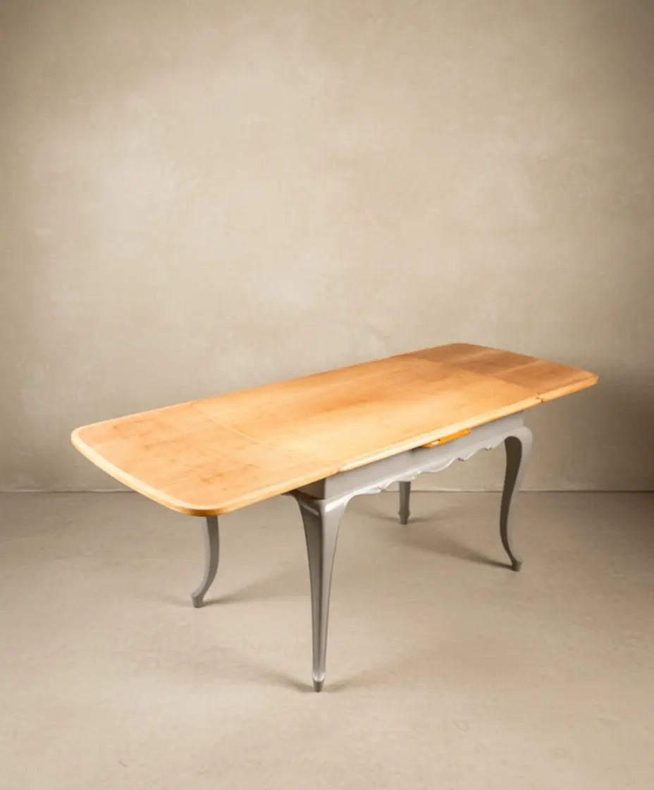 Mesa de comedor extensible estilo francés
