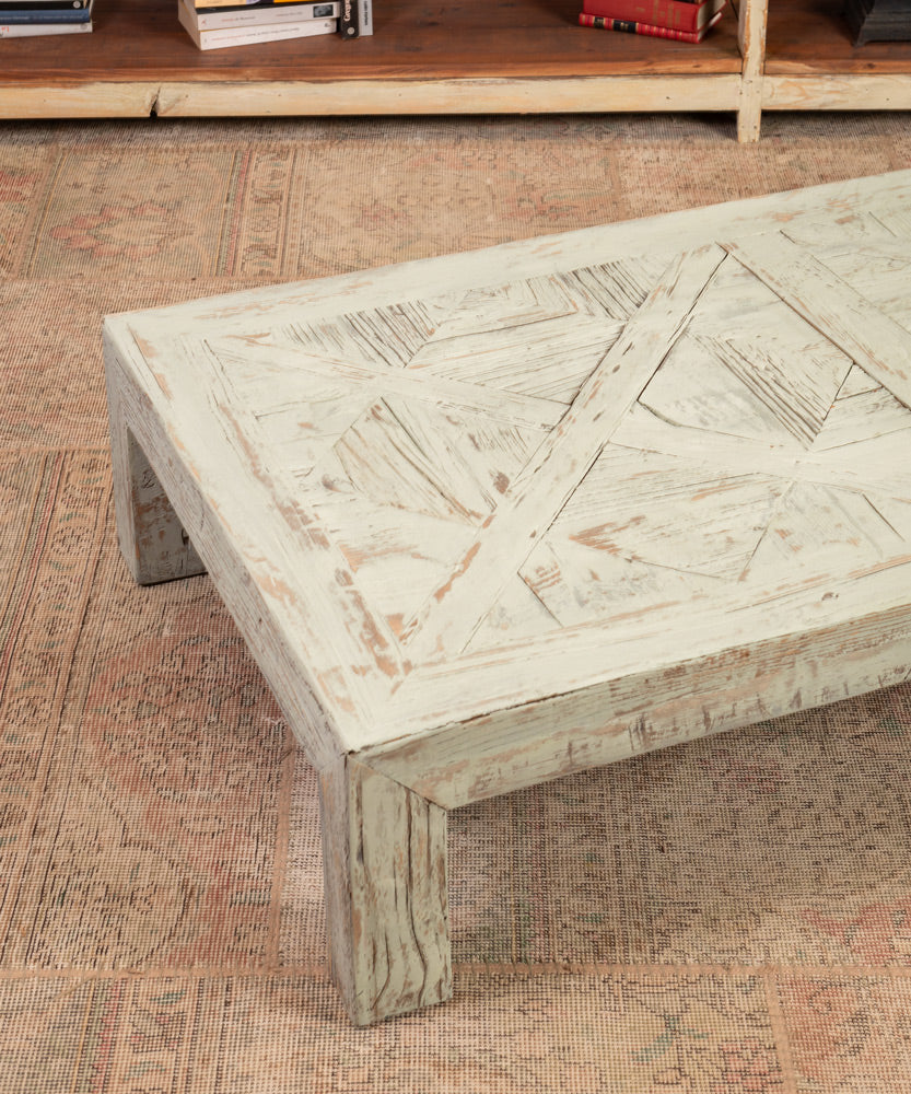 Mesa baja de madera Ponferrada