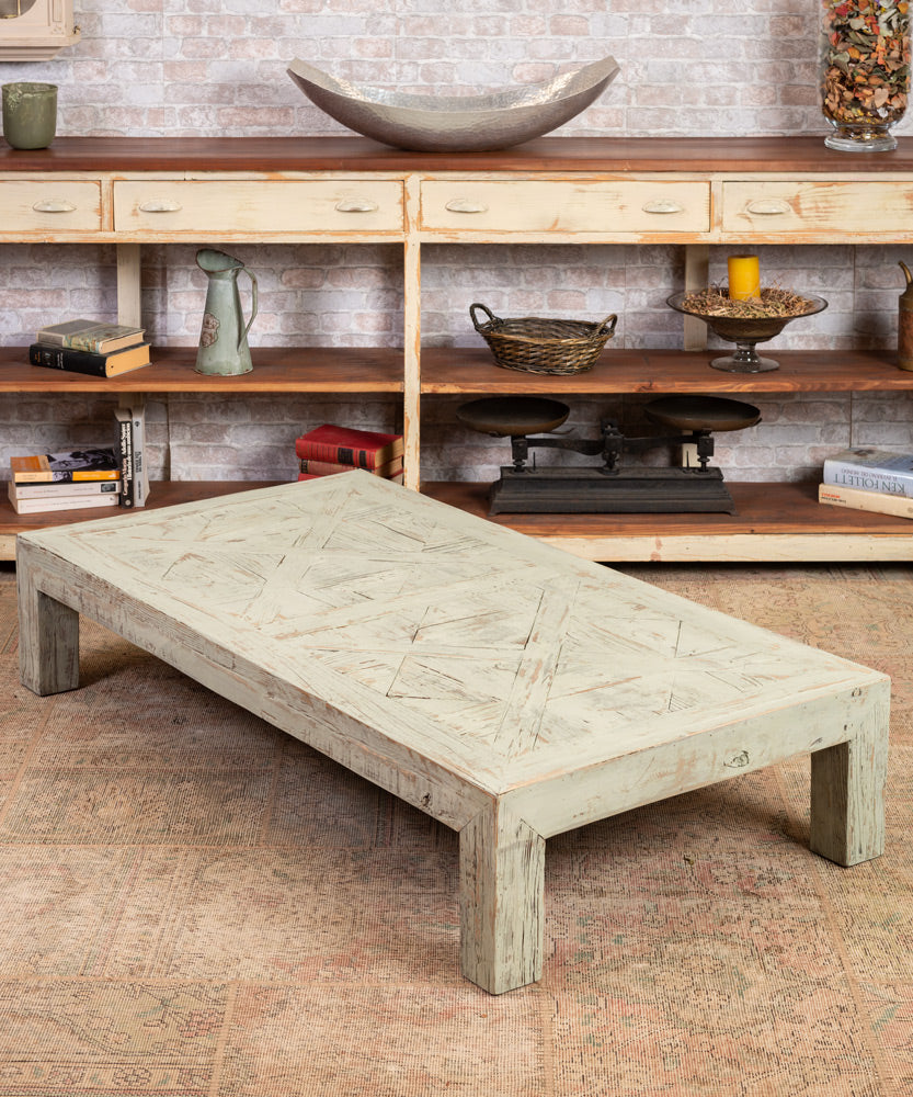 Mesa baja de madera Ponferrada