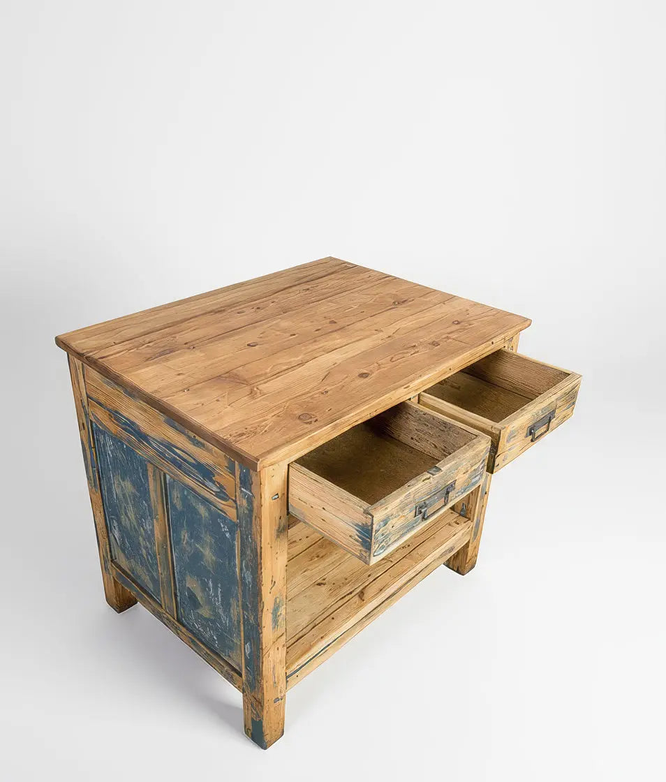 Mesa isla industrial Cantabria Antique arte y decoracion