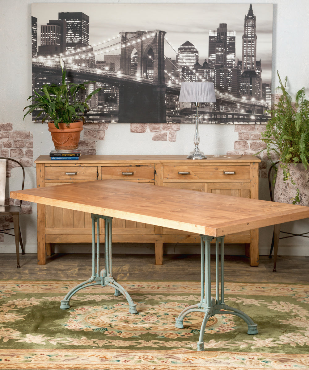 Algarve industrial dining table