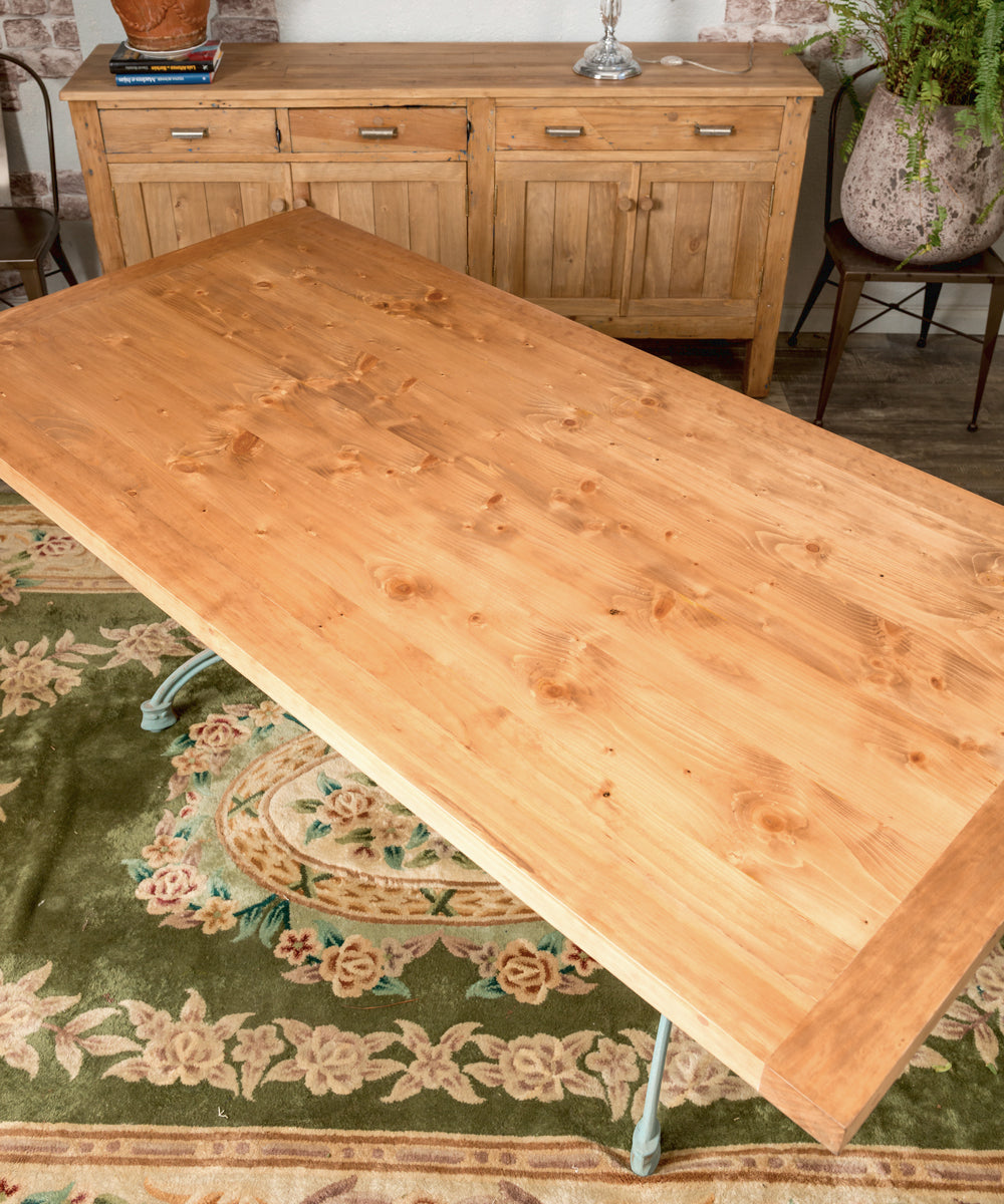 Algarve industrial dining table