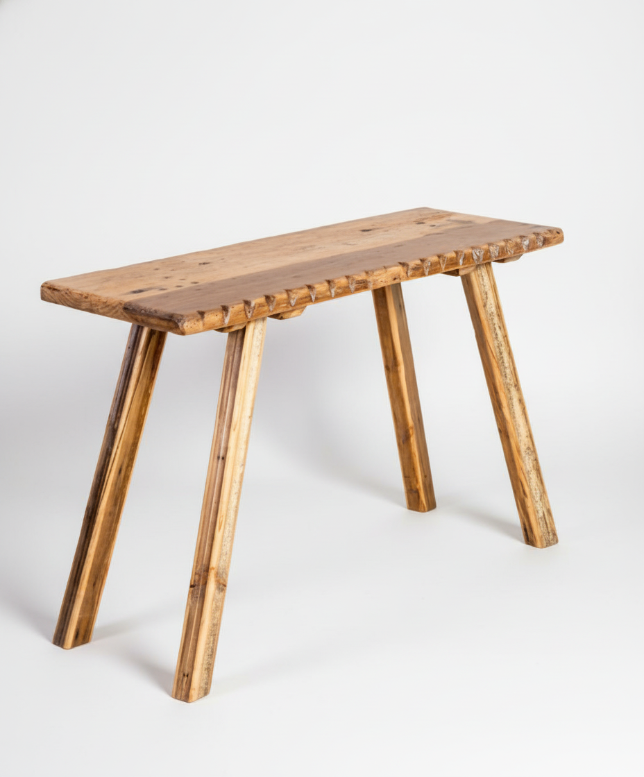 Mesa rústica antigua La Zarza