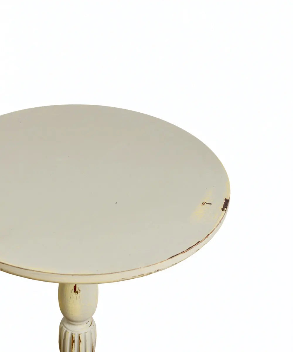 Mesa auxiliar antigua trípode Antique arte y decoracion