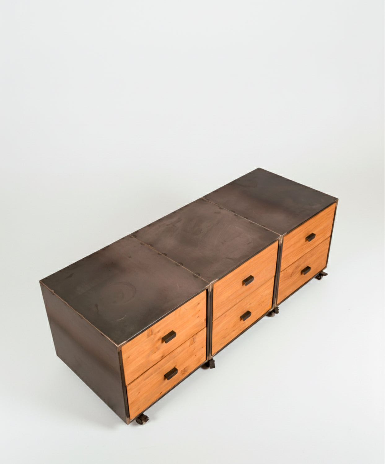 Mueble bajo industrial Hamburgo