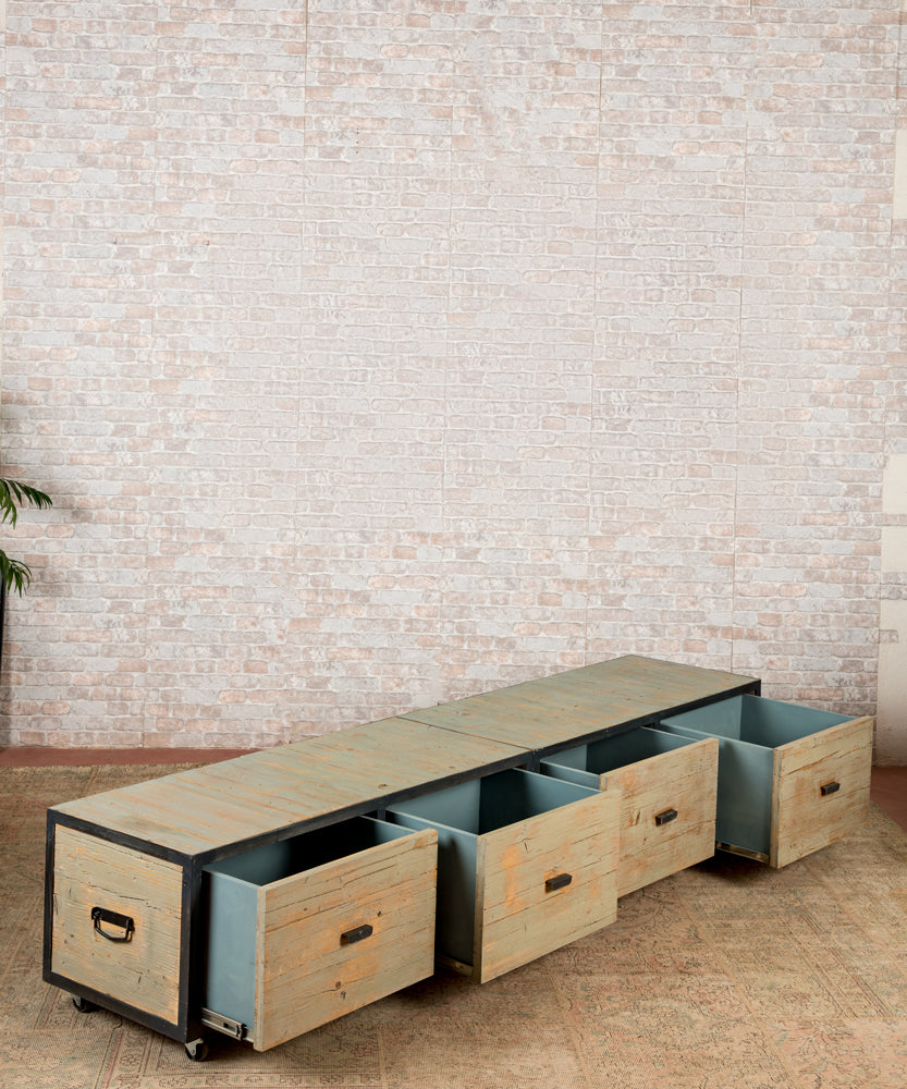 Mueble modular industrial Atocha