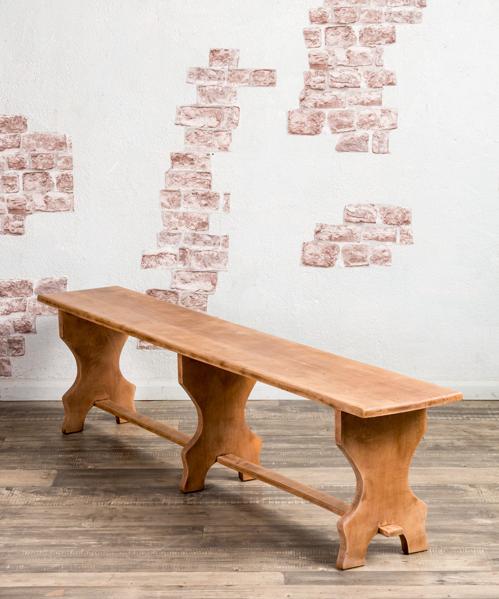 Antique wooden bench