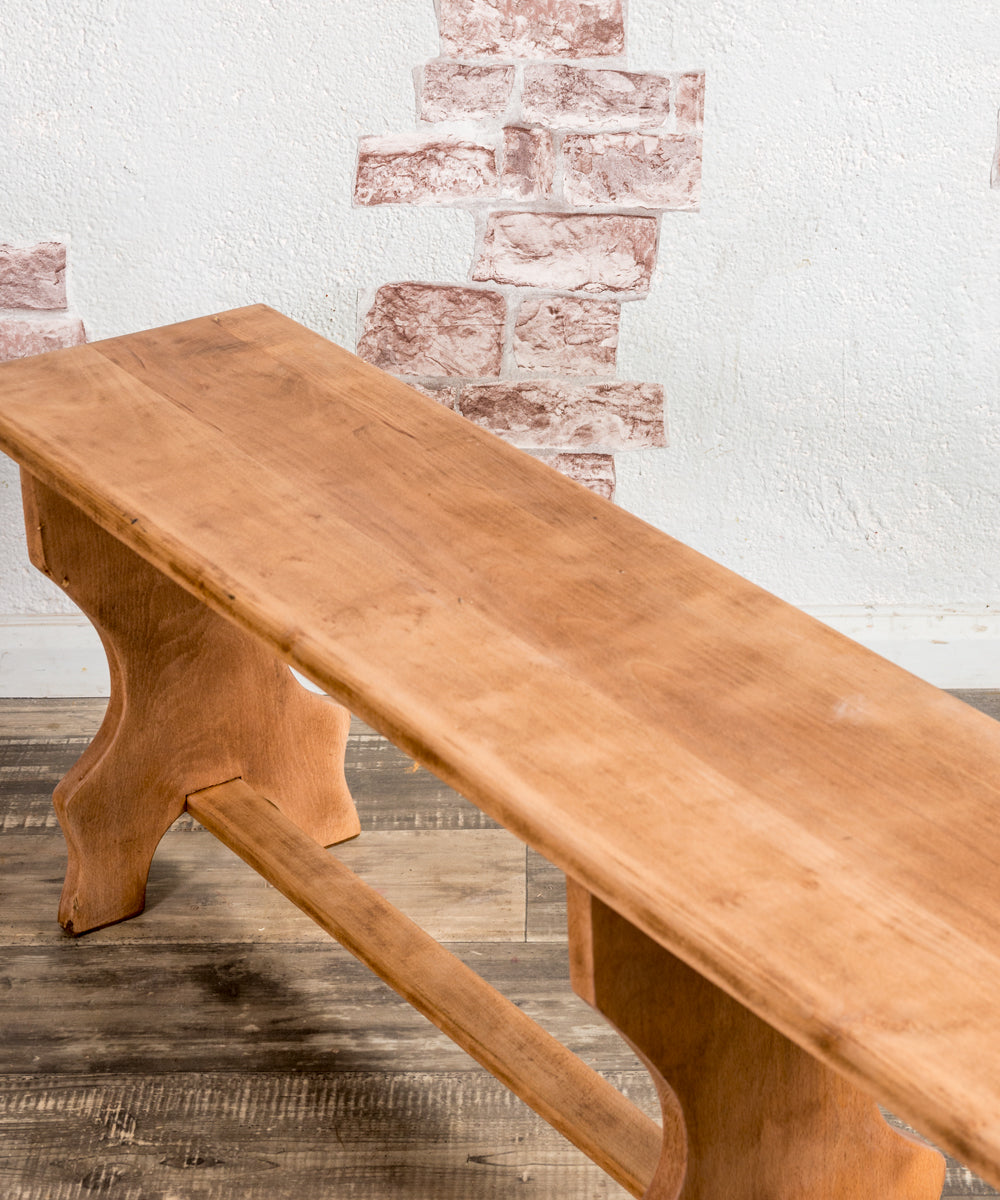 Antique wooden bench