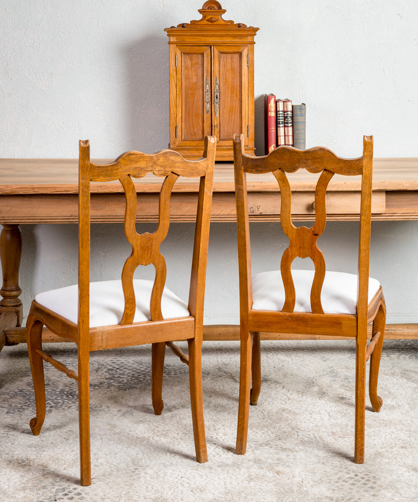Pareja de sillas antiguas provenzales
