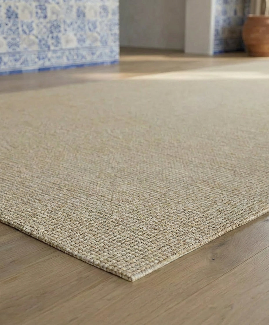 Alfombra de sisal de gran tamaño