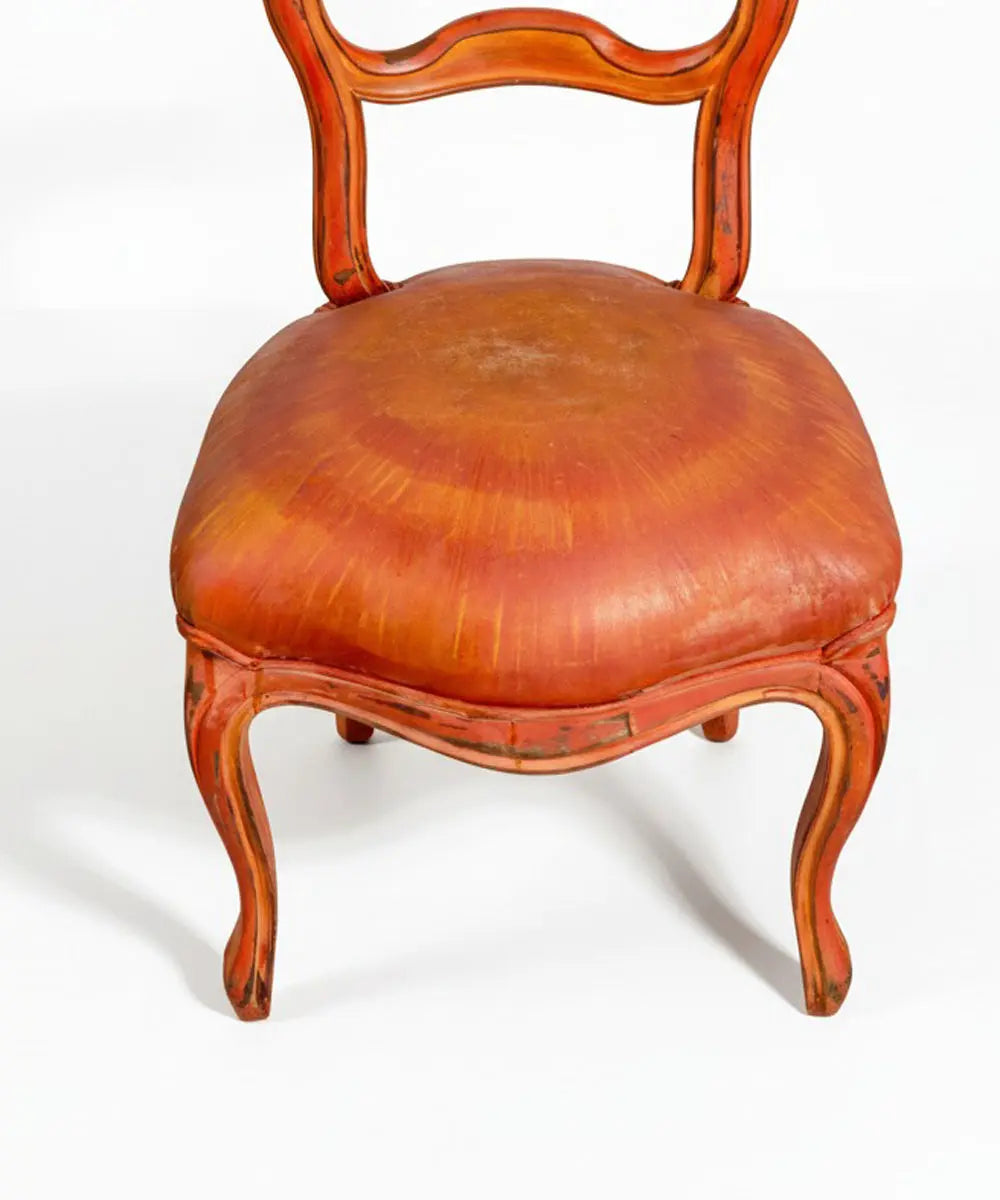 Silla isabelina Red Antique arte y decoracion