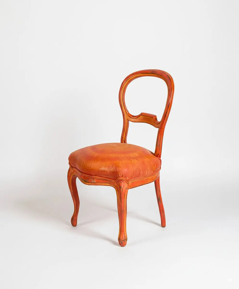 Silla isabelina Red Antique arte y decoracion