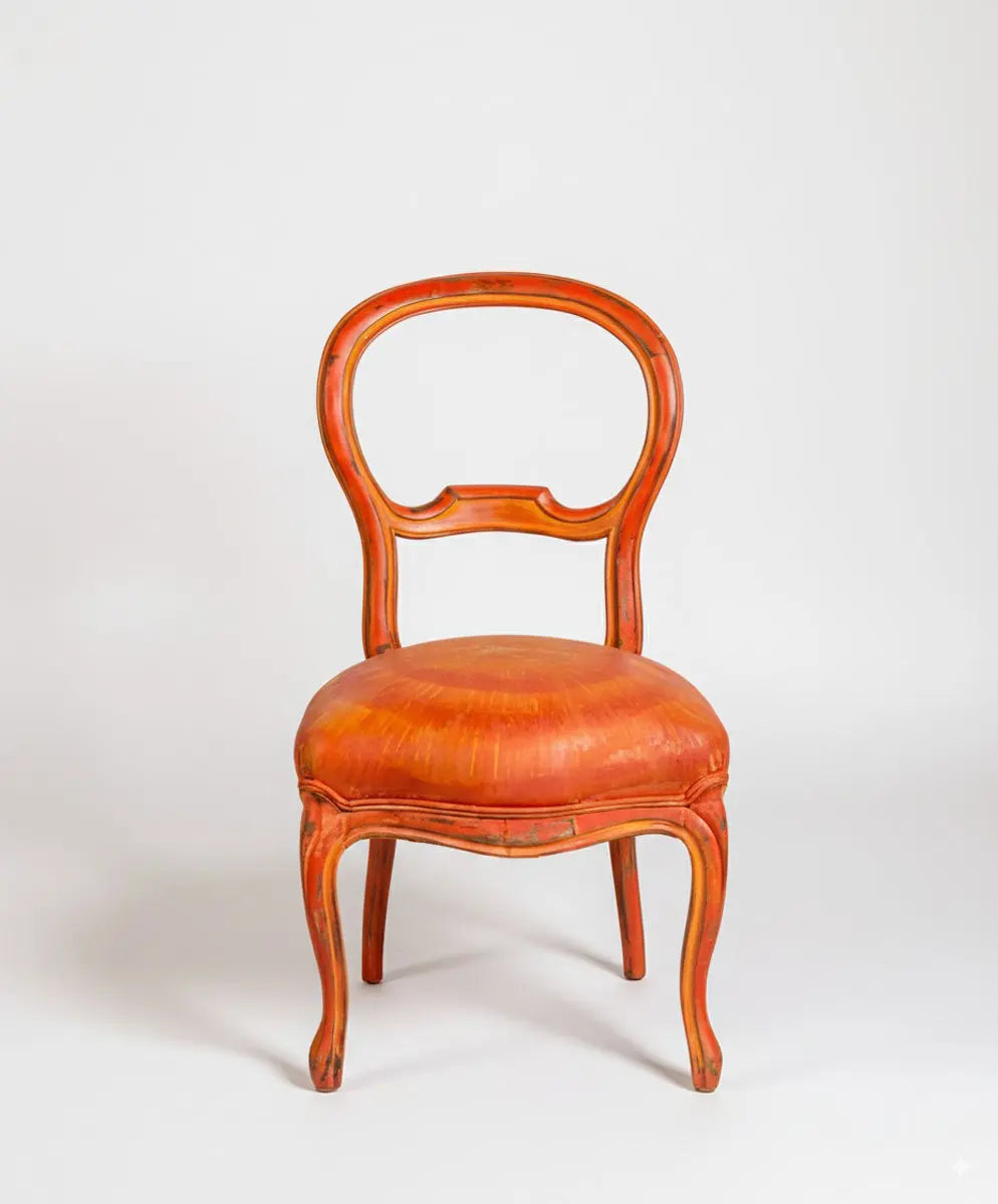 Silla isabelina Red Antique arte y decoracion