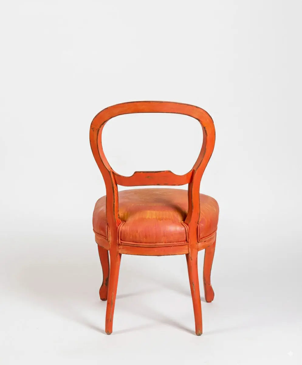 Silla isabelina Red Antique arte y decoracion