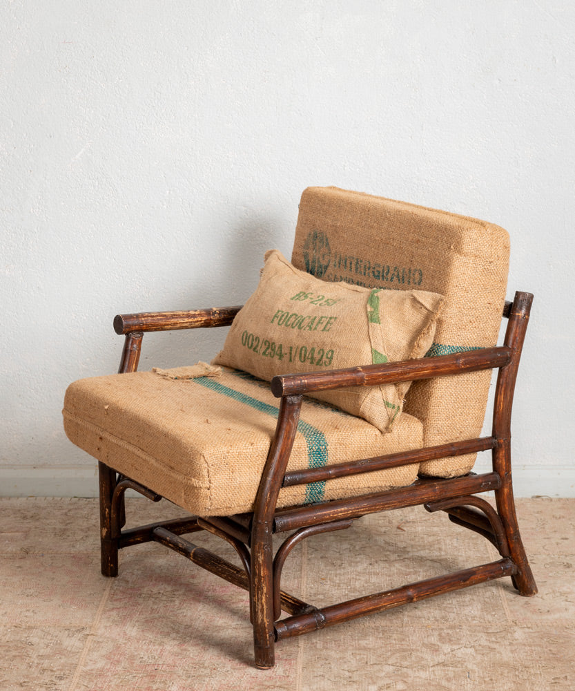 Sillón de jardín bambú Marbella