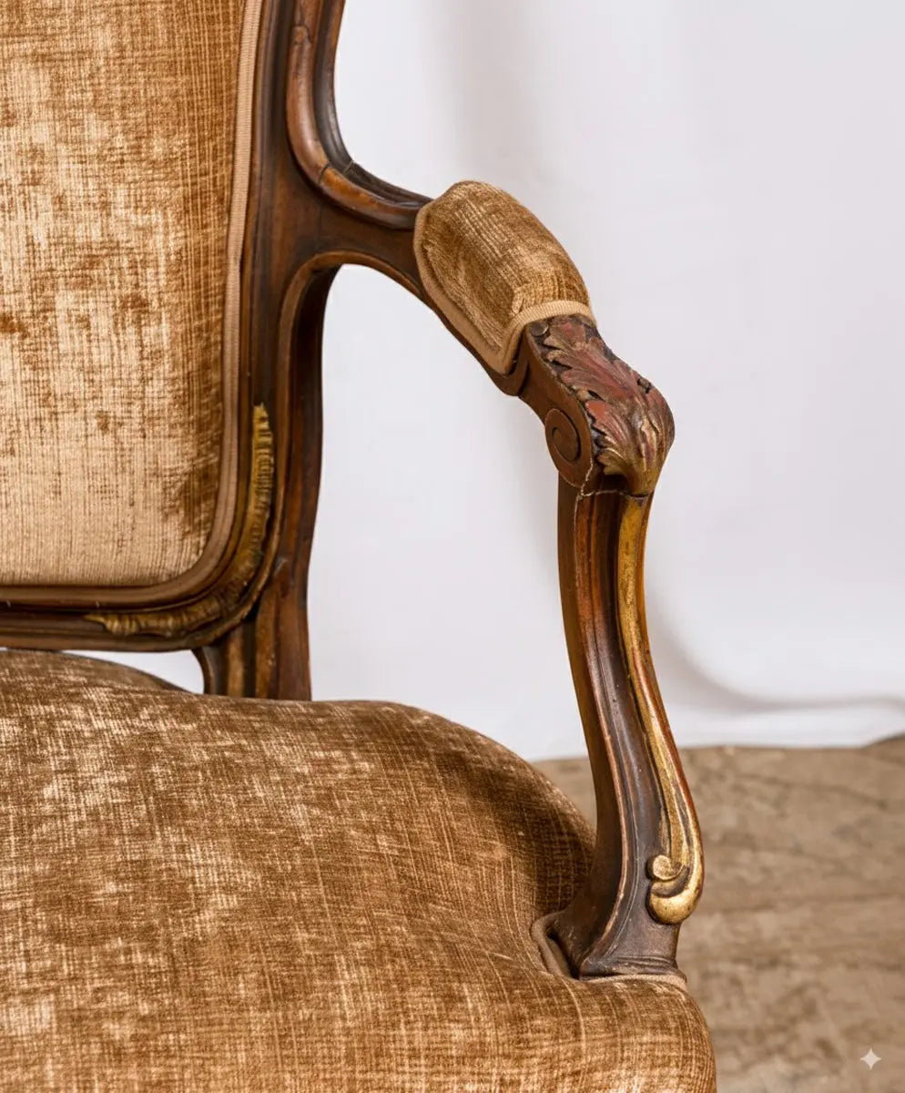 Sillón antiguo Luis XV Antique arte y decoracion