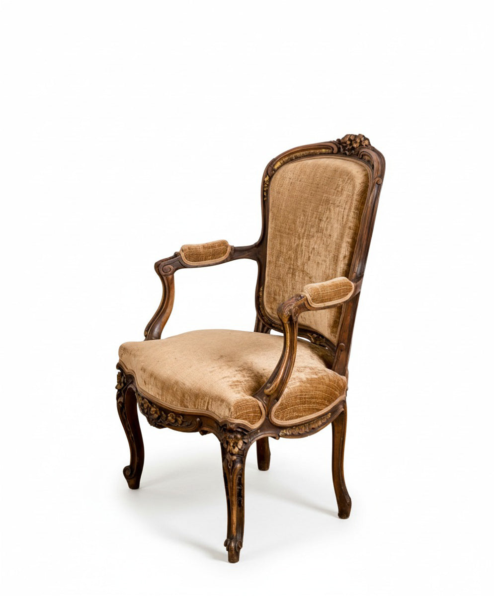 Sillón antiguo Luis XV