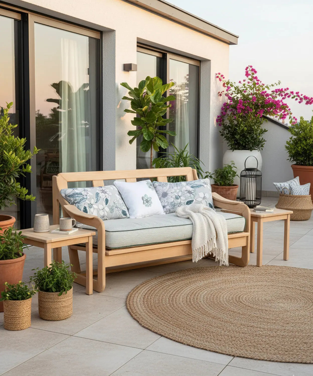 Sofá de madera Lionel Antique arte y decoracion