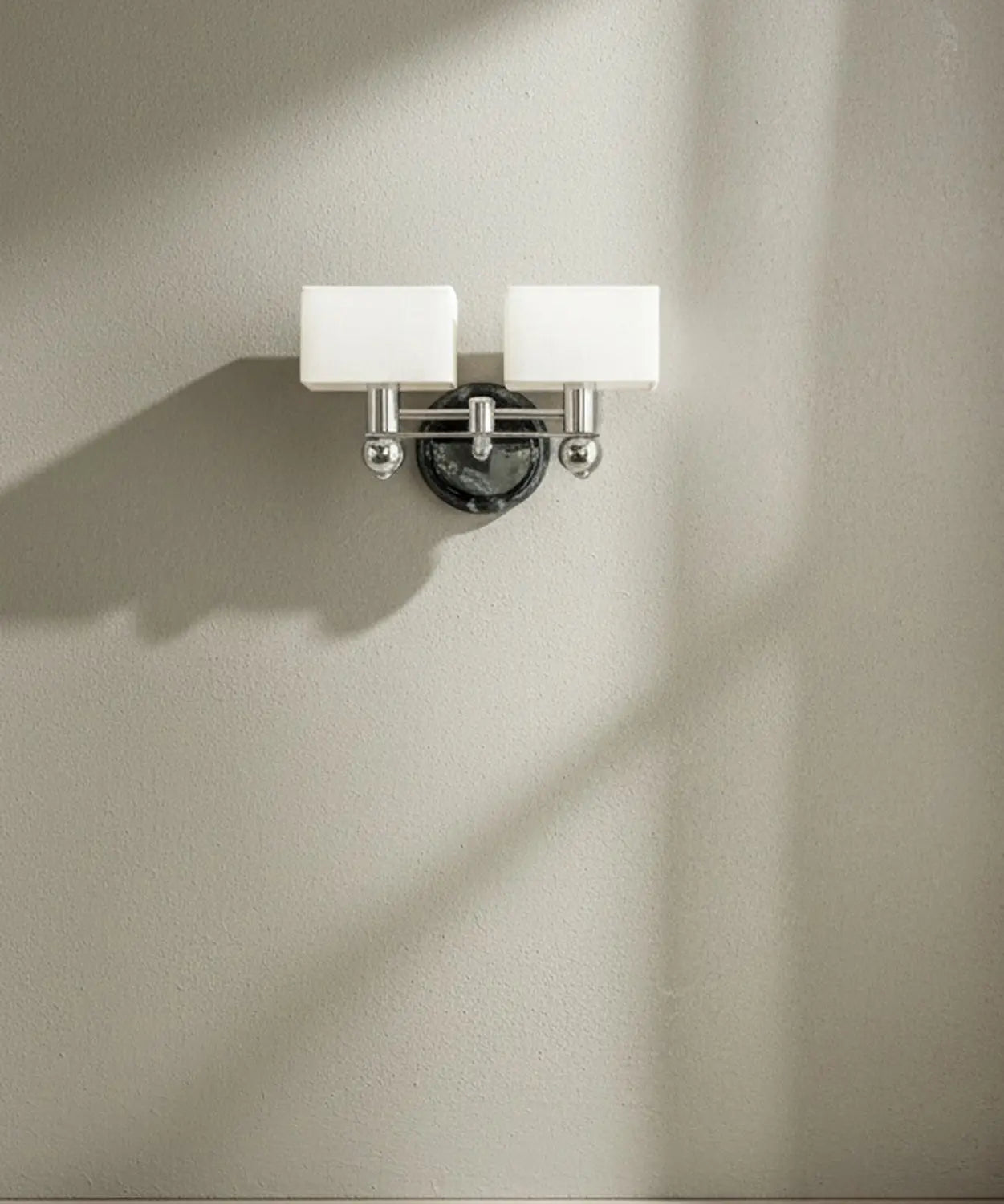 Aplique de pared de doble luz Antique arte y decoracion